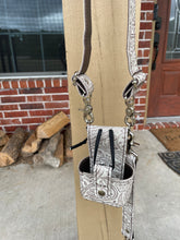 Load image into Gallery viewer, Custom EMS Radio Strap and Holster - Embossed Leather