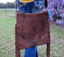 Load image into Gallery viewer, picture of the back of the crossbody bag