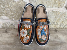 Load image into Gallery viewer, Gnome and Daisies Ladies Shoes