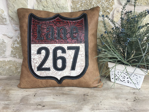 Handmade Rodeo Tribute Pillow