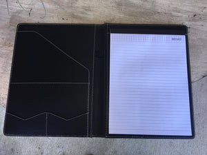 Leather Covered Portfolio (Partially Covered)